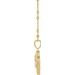 Athena Greek Coin Pendant 14kt. yellow gold, 18 " necklace
