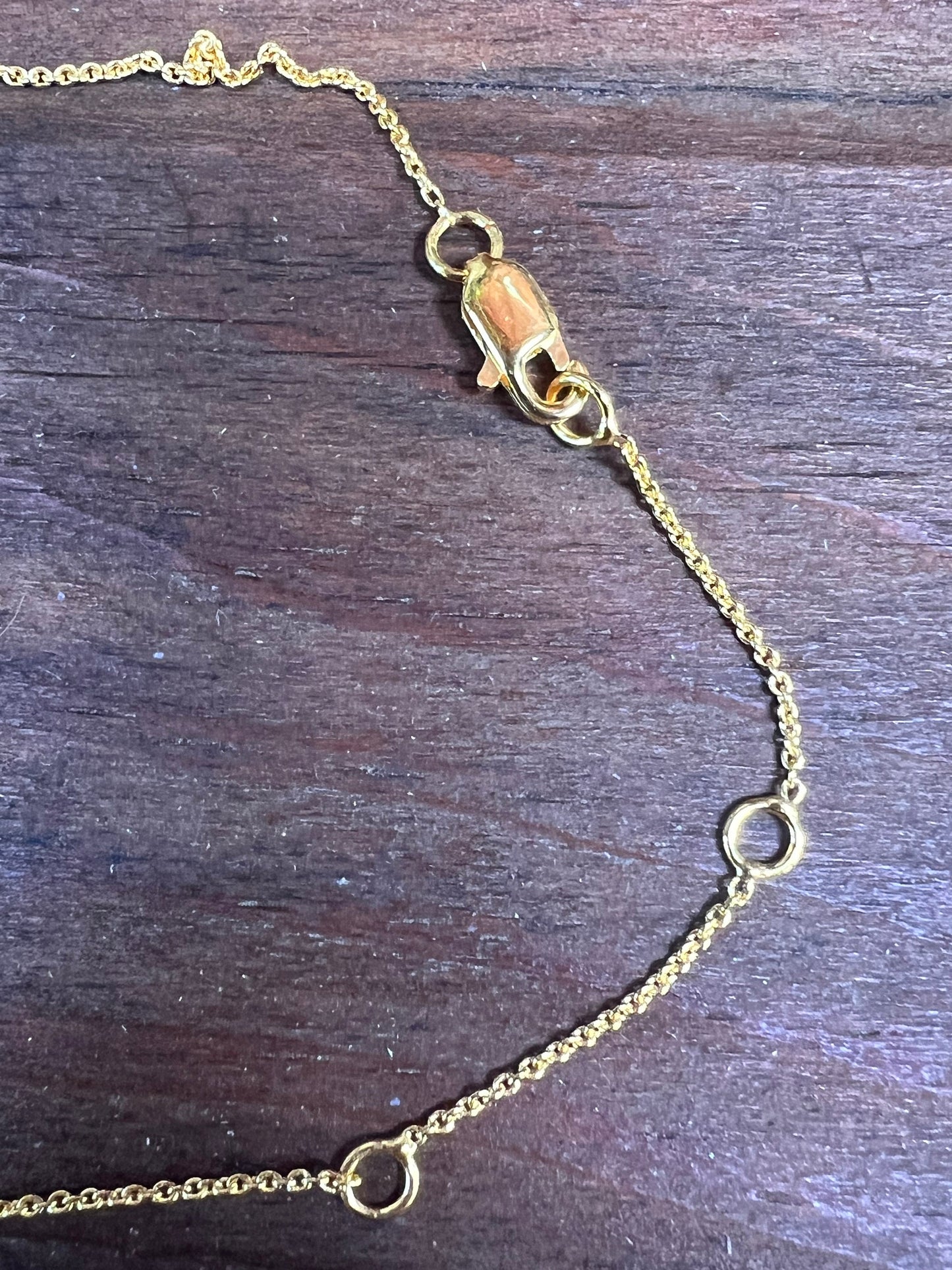 Pear-shaped Aqua Chalcedony Necklace 16-18”