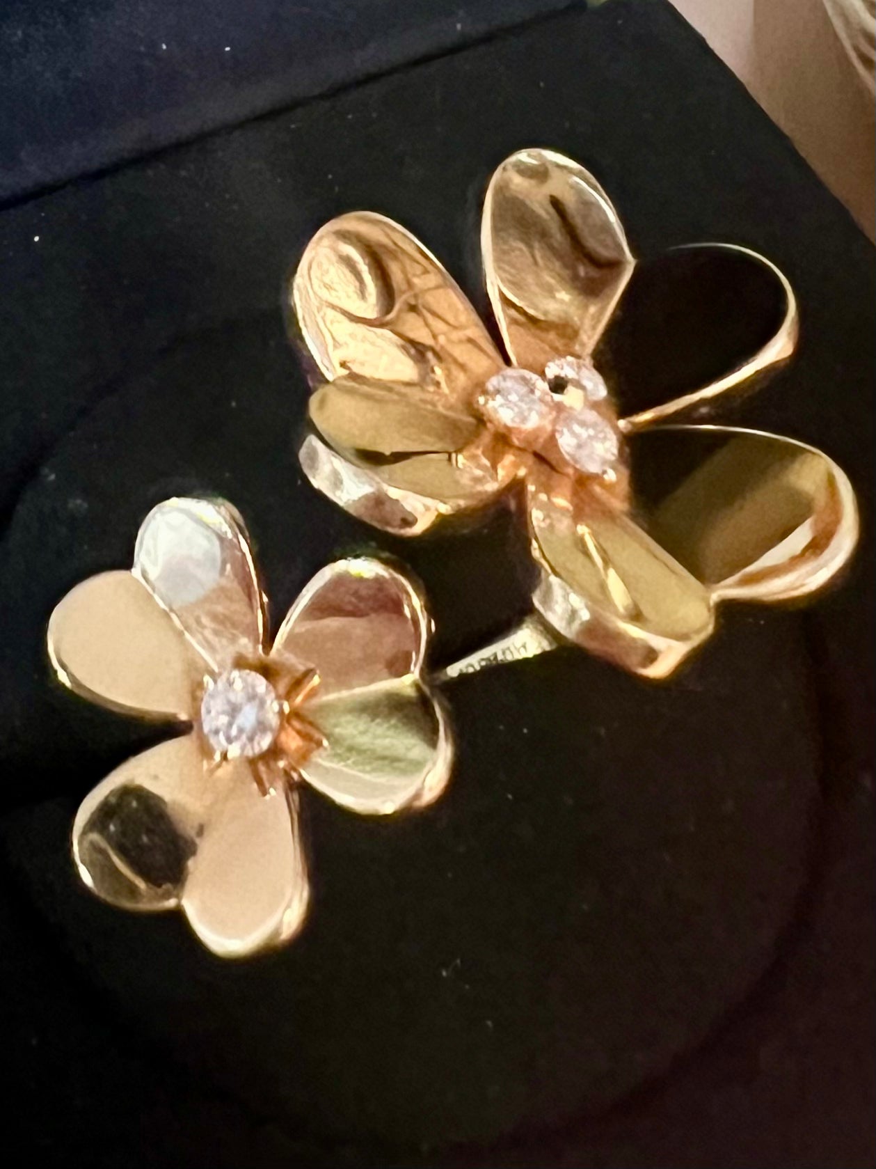 Van Cleef & Arpels 18 kt Yellow Gold Frivole Ring size 5.75